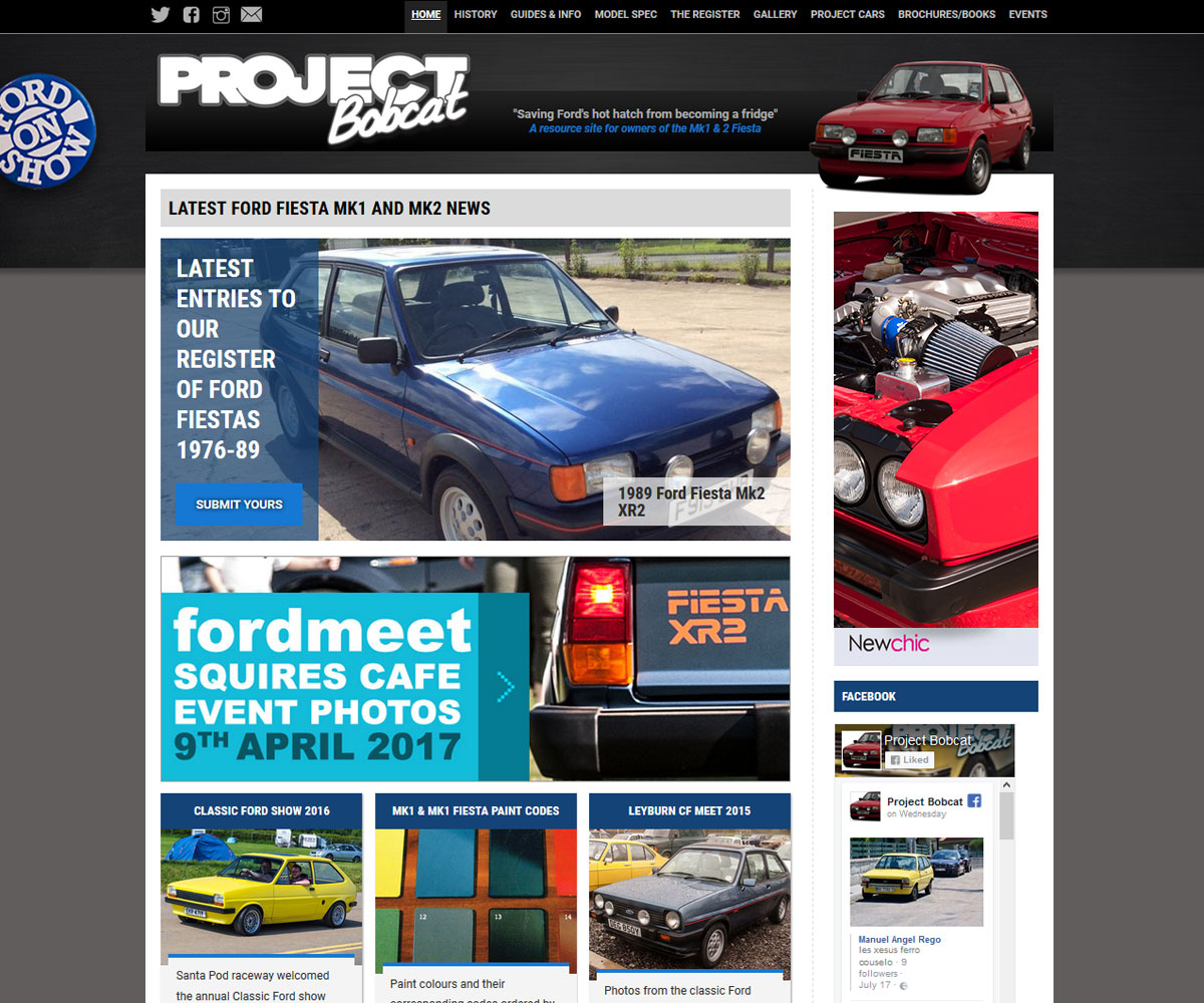 Project Bobcat website